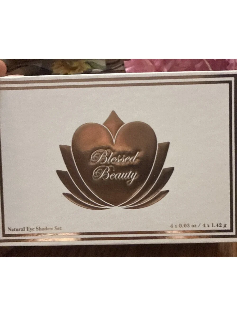 Blessed Beauty Natural Quad Eye Shadow Palette w/Brush (NEW)